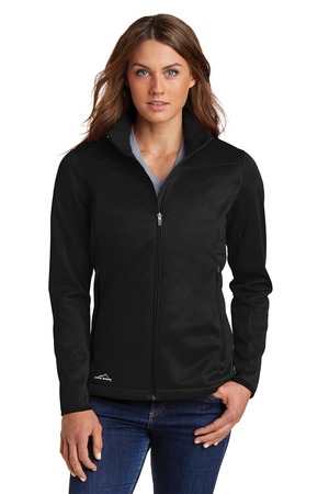 Eddie Bauer® Ladies Hooded Full-Zip Fleece Jacket. EB206